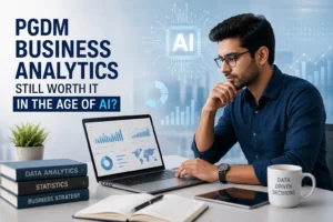 a man thinks is a pgdm business analytics worth in ai era