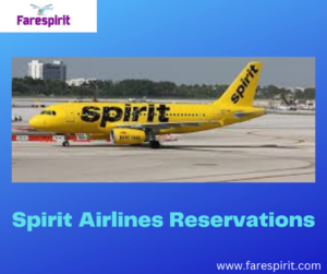 Spirit Airlines Reservations | Edtechreader