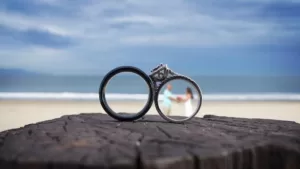 Wedding Ceremony beach with wedding ring | edtechreader