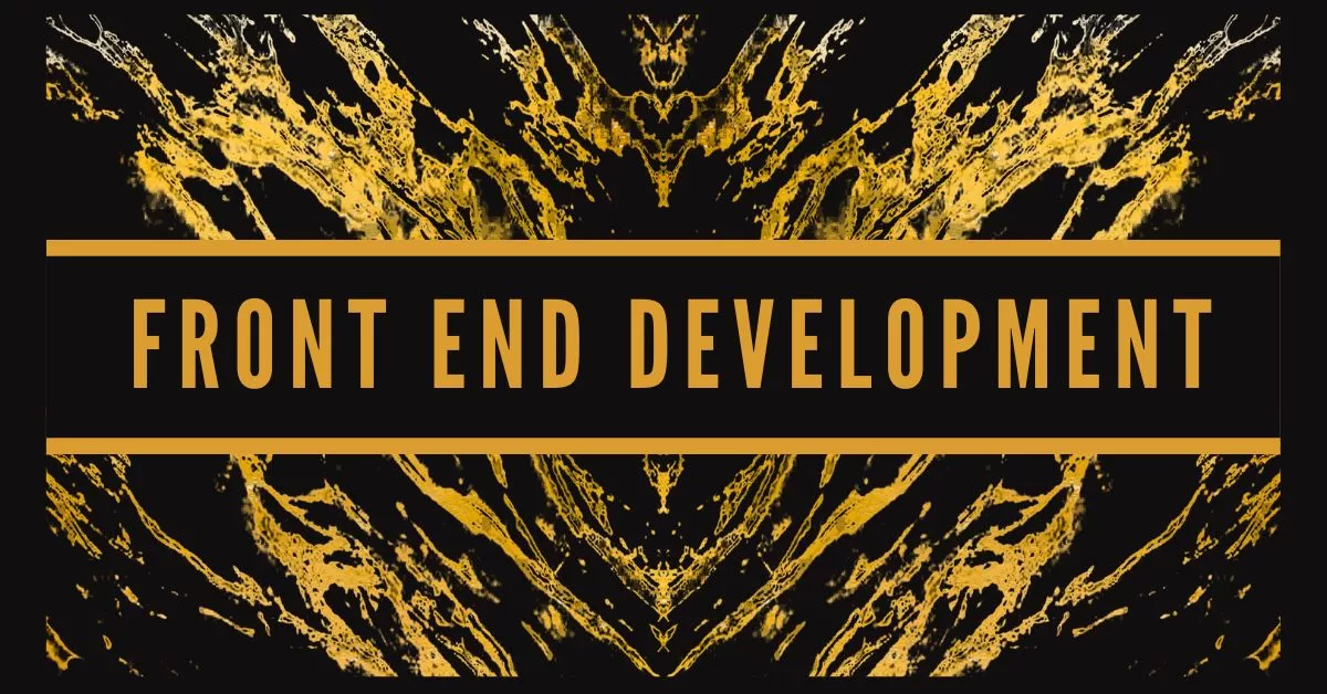 Front End Development | edtechreader