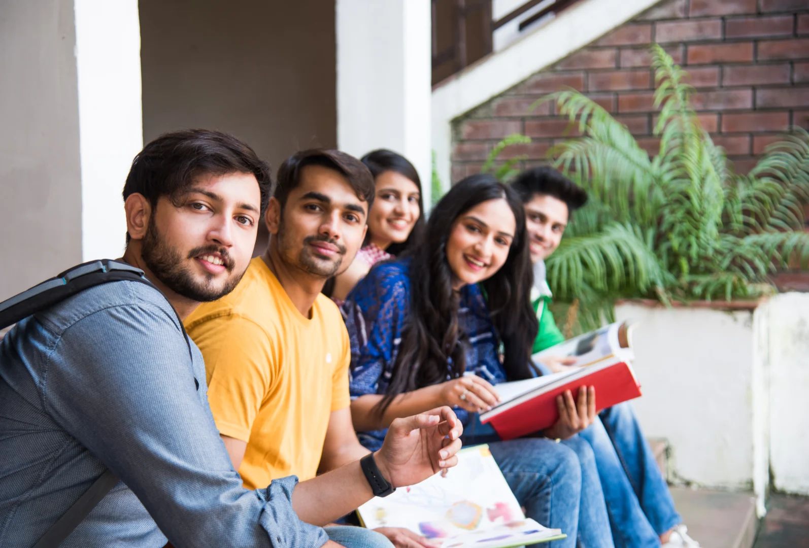 students at university