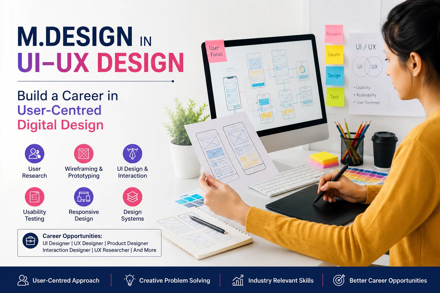 M.Design in UI–UX Design course in Gujarat