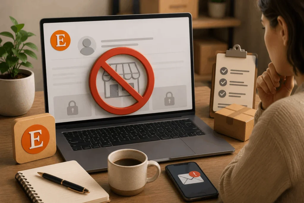 etsy account suspended