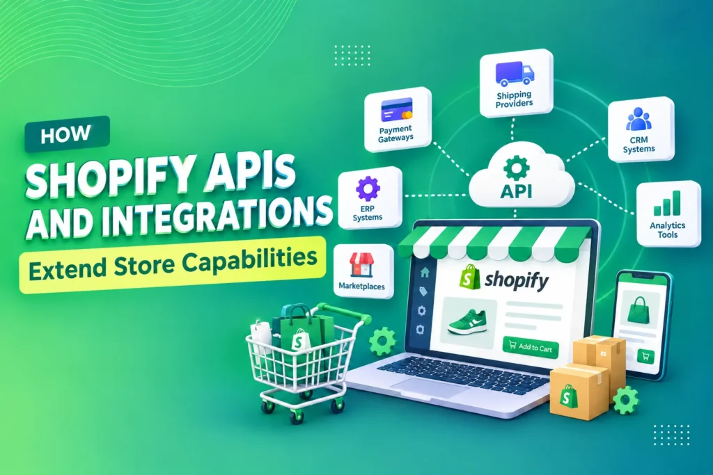 How Shopify APIs and Integrations Extend Store Capabilities