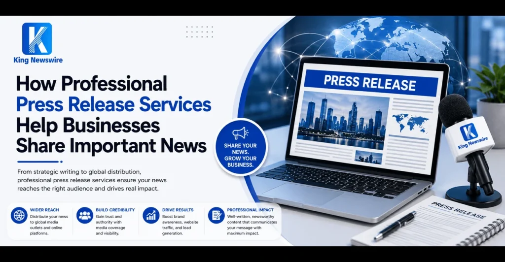 How Press Release Services Help Businesses Share Important News